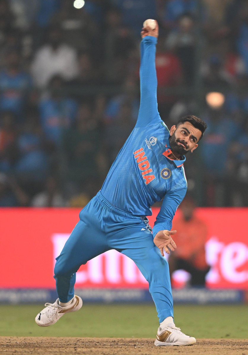 Kohliesque's tweet photo. seam up, braced front leg, back leg in the air, no bad ball, batsmen have families, one of a kind, wrong footed, assassin, goated https://t.co/n3YB8OLcGo