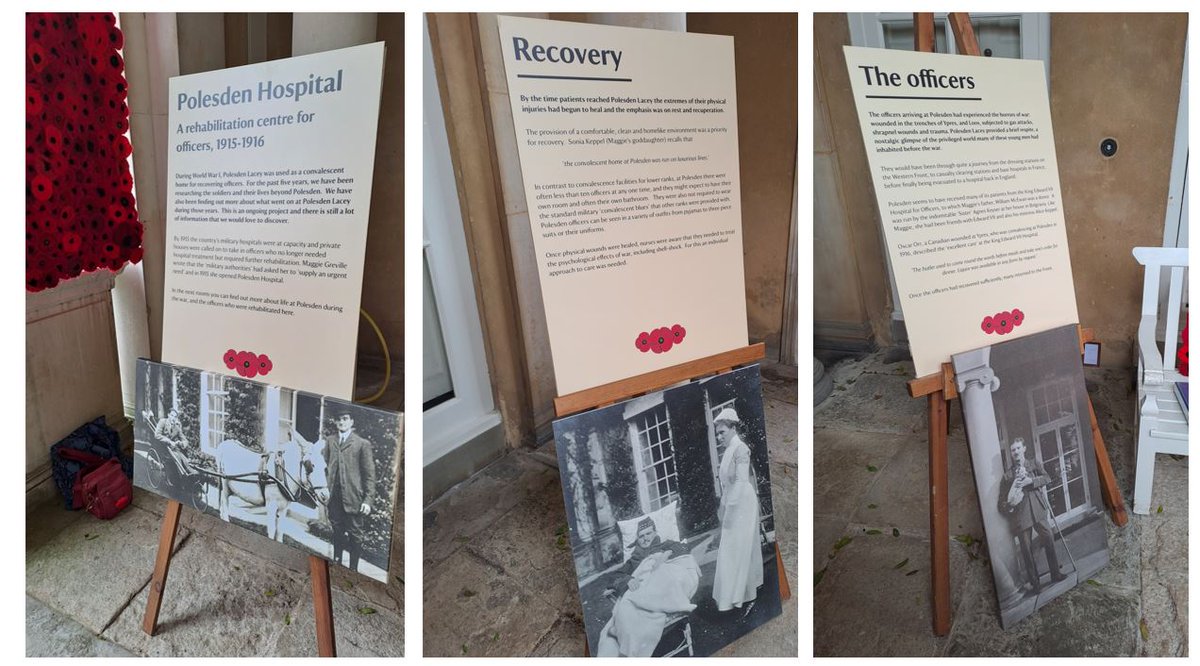PolesdenLaceyNT's tweet photo. Visitors always appreciate our #ArmisticeDay commemorations: Volunteers share the stories of those WW1 soldiers who convalesced at the house, returned to the front and lost their lives. You can read about them here:
https://t.co/VVRjEjBo2T
♥ We will always remember them ♥ https://t.co/yHbRXaQvtx