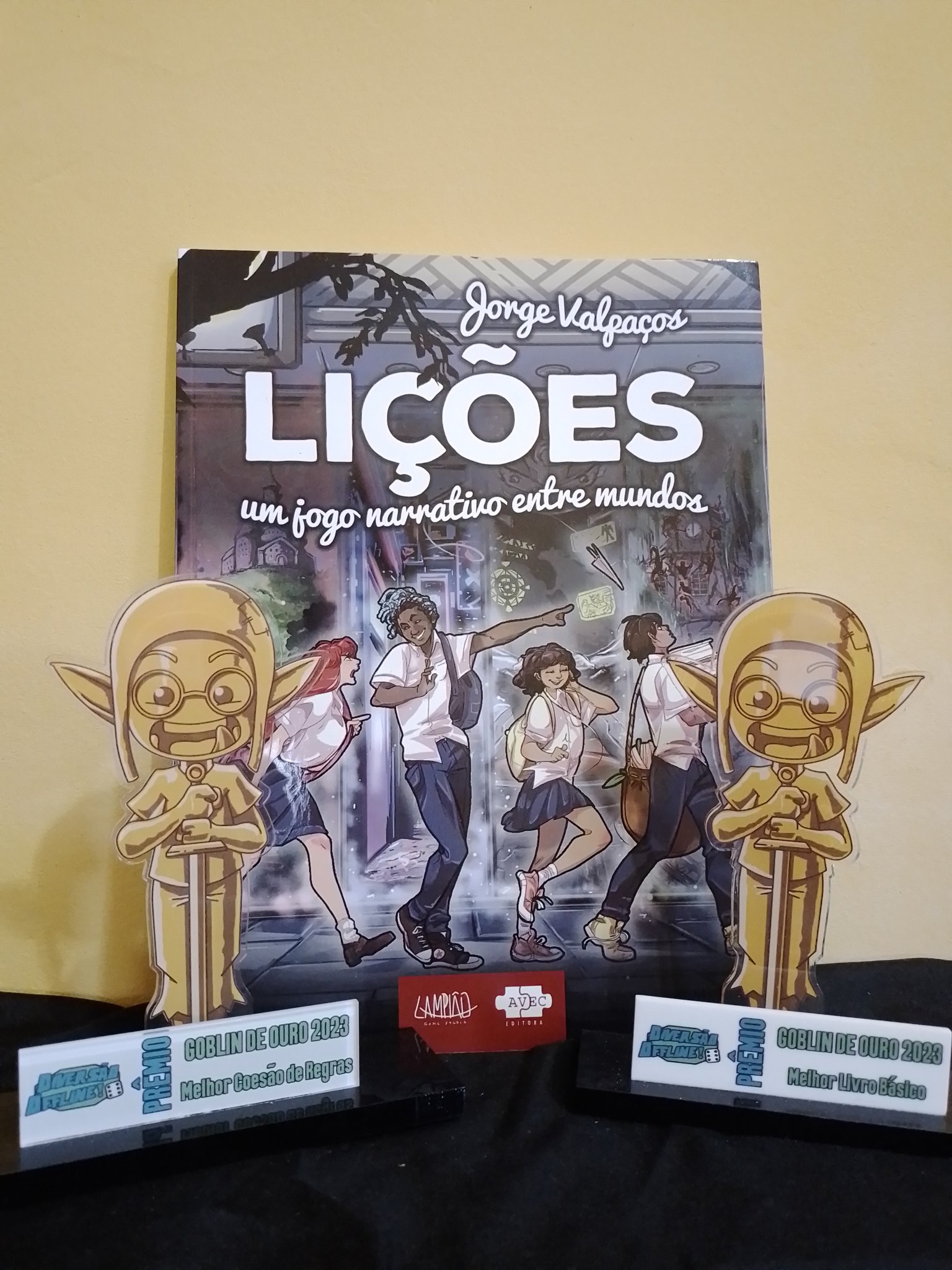 Lições RPG: um jogo narrativo entre mundos