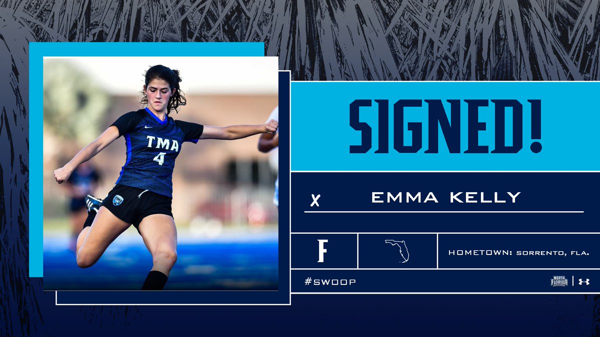 Emma Kelly is headed to UNF -- welcome to the #SWOOPLife ‼️

⚽️ Four seasons with Orlando City ECNL
⚽️ Helped her team qualify for nationals
⚽️ Attended The Master's Academy

#SoarHigher