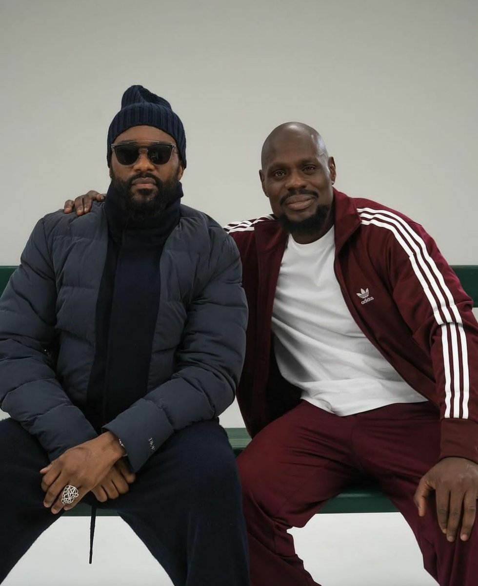 📸 : Fally IPUPA × Kery JAMES, rencontre entre le meilleur artiste Afrique francophone et l'un des meilleurs paroliers du rap français. 🇨🇩🇨🇵