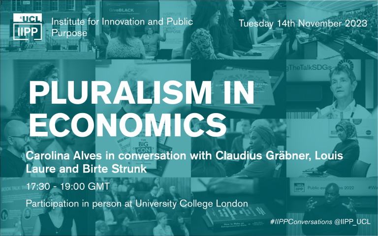 Which econ theory should we choose!? Make your decision this Tuesday, 14th Nov, 5.30 pm, IIPP! 🤓

<a href="/ClaudiusGrabner/">Claudius Gräbner-Radkowitsch</a>, L. Laure &amp; B. Strunkp are experts on Econ Pluralism. They'll discuss the limits &amp; critiques of pluralism in econ &amp; the relationship btw pluralism &amp; decoloniality.