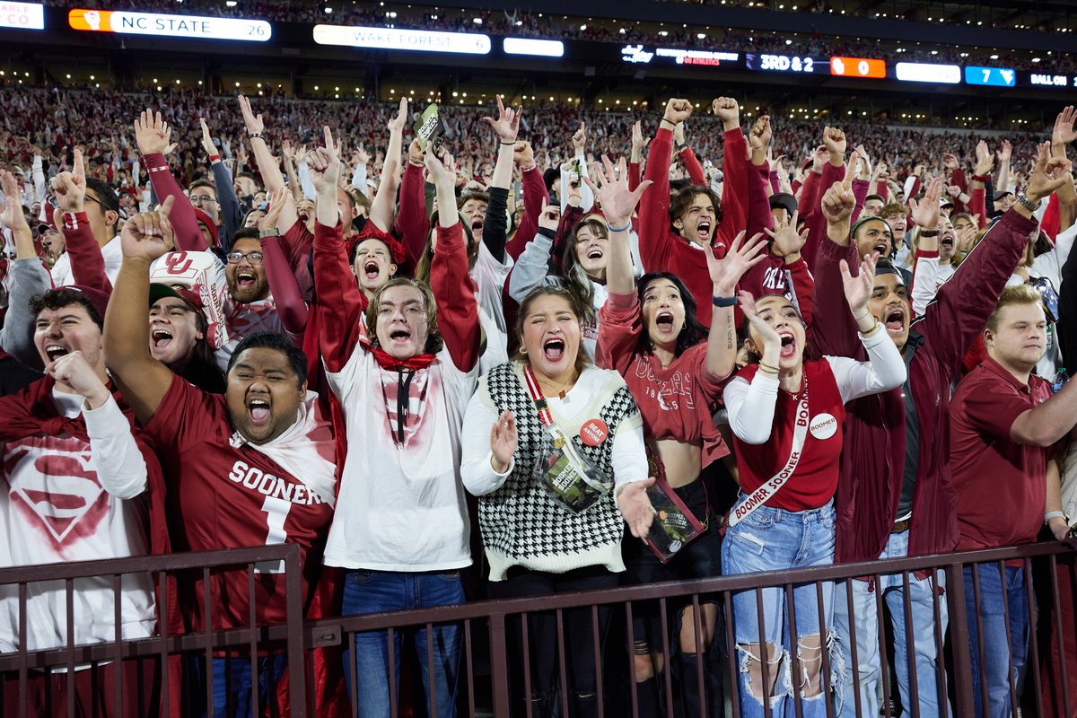 University of Oklahoma tweet media