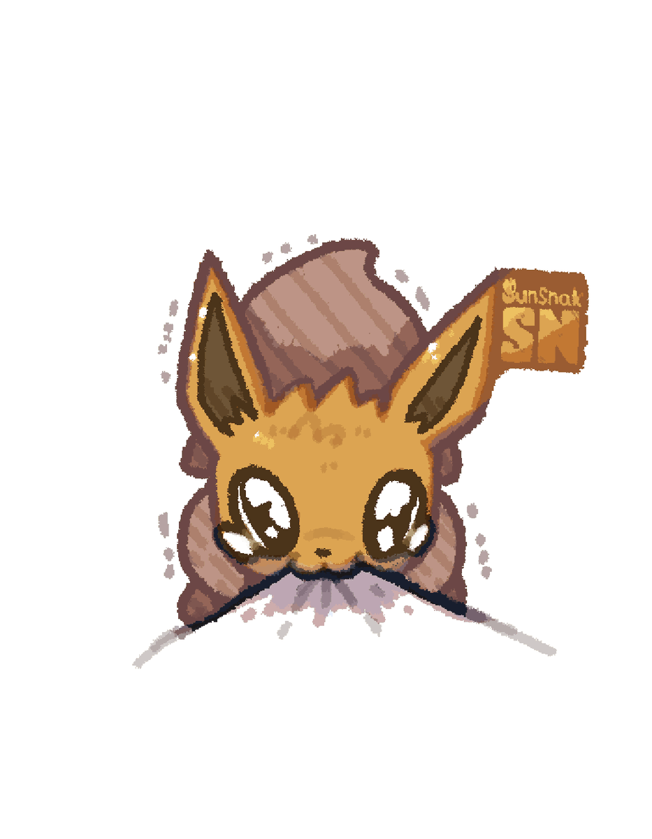 Sunsnak_Sn's tweet photo. eevee https://t.co/5c6lRpaVLX