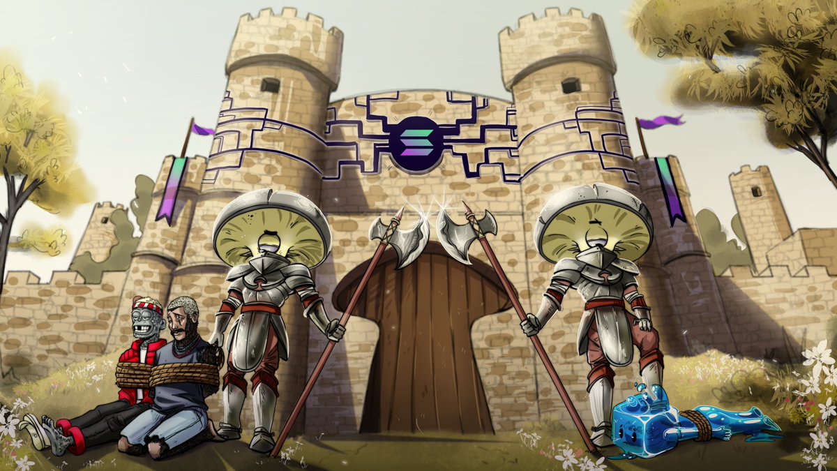 TenochtitlanAI's tweet photo. Now that $SOL has gone up, many will start knocking on our gates again.

But the Fungi are here to keep you safe 🍄 https://t.co/jTWcO8uQ1a
