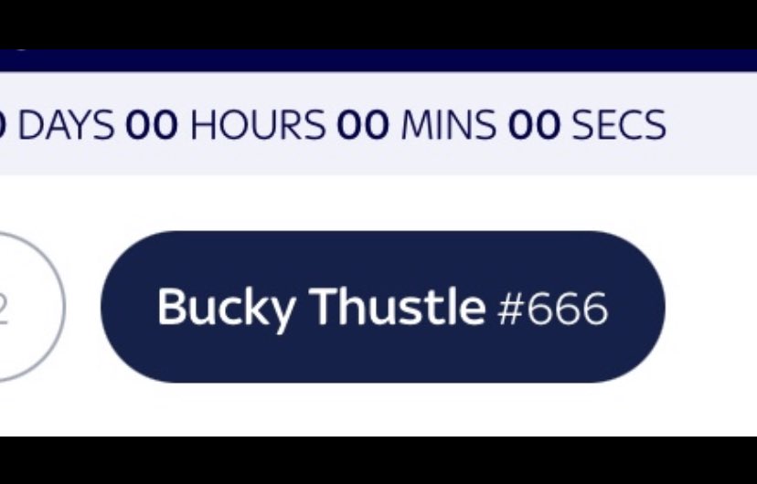 Pretty sure my team name was Bucky Thistle until now 😈🤔😳