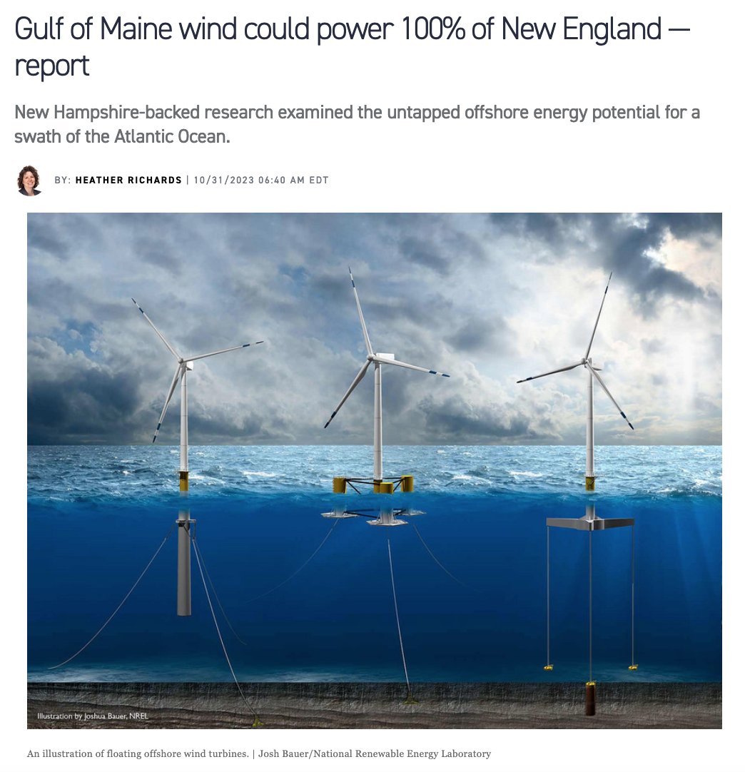 So much untapped potential in offshore wind energy. It's critical that we not get in our own way and make it happen: