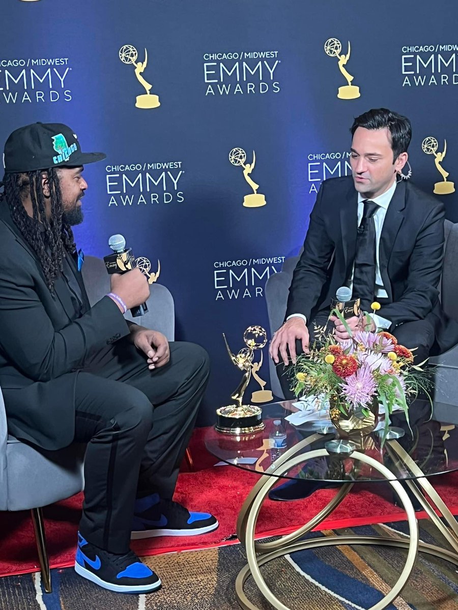 6figga_dilla's tweet photo. I did segment w/ the very dope Irika Sargent called ‘The Black Metropolis and the Unlikely Historian’ and last night we WON an Emmy. Emmy Award winning historian Dilla…That’s INSANE. https://t.co/pL1pxzqRzD