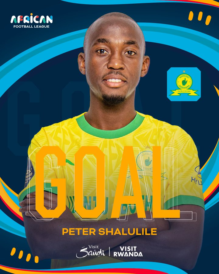 OptaJabu's tweet photo. 29 - Peter Shalulile's #AFLFinal opener was the 29th goal he's scored for Sundowns in Cup competitions, making him the club's outright top Cup scorer in PSL history. Occassion. #AFL https://t.co/FVBVqbmQvI