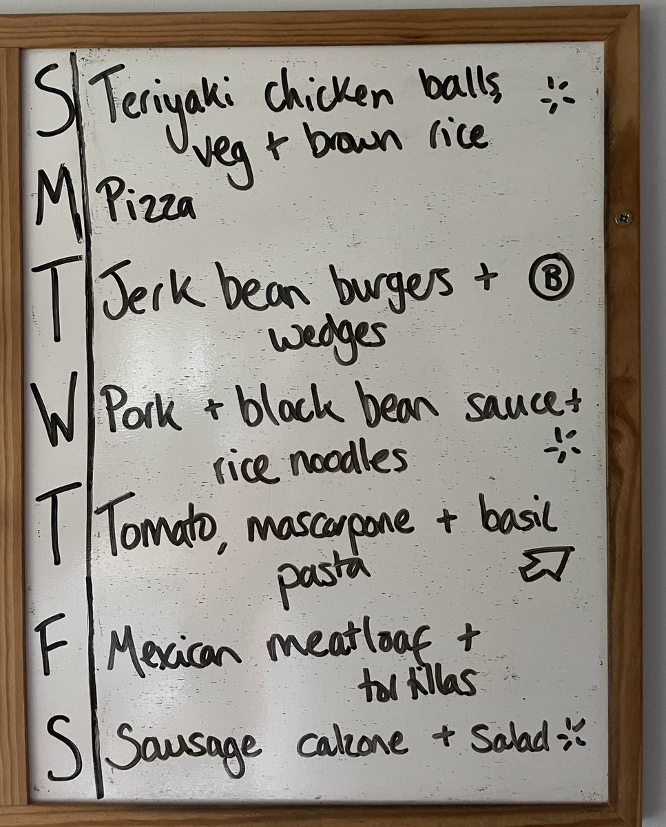 This week, very Jamie. 
Recipe for the bean burgers: allthatimeating.co.uk/blog/2013/10/2… #mealplan