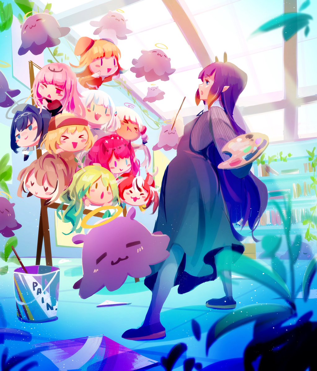 KitsbyTF's tweet photo. Takodachi overloaded👾👾👾 Σ(*ﾟдﾟﾉ)ﾉ

It took me forever to finish the rendering🫠🫠 Damn my procrastination.

#inART #いなート #hololiveEnglish https://t.co/Em9BbQOOzr