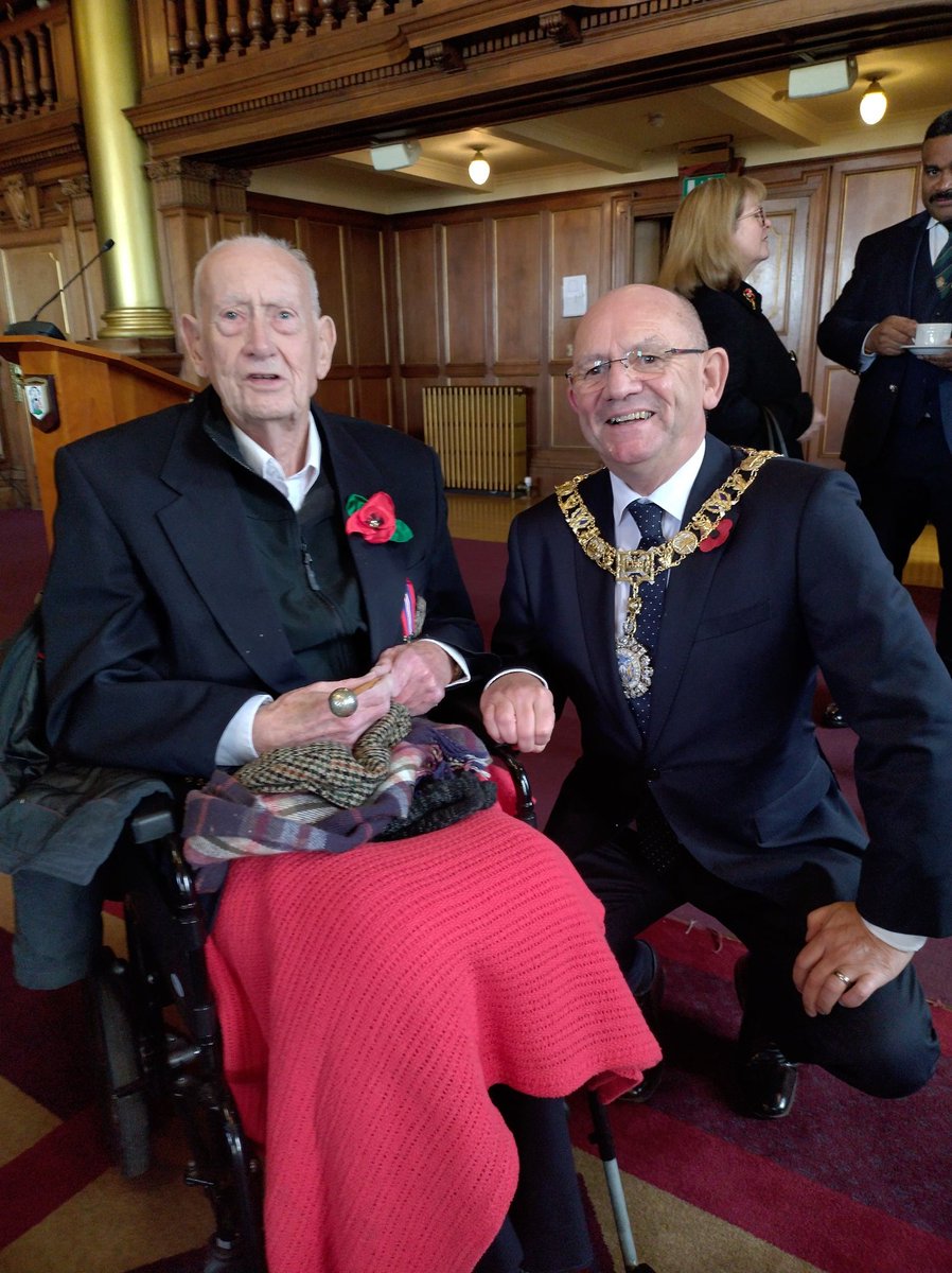 Thank you to the Royal British Legion in Scotland and <a href="/EdinburghCC/">EdinburghCityCouncil</a> for making today happen for WW2 veteran, Alex Laird of the Punjab Regiment.