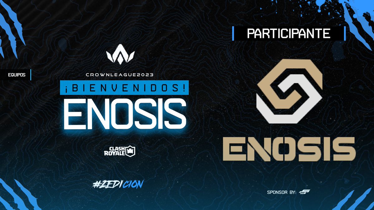 Crown League (@crown_league23) on Twitter photo 📣 Presentación | 17/24 ✅
Equipo: <a href="/EnosisCR/">Enosis eSports</a> 🇭🇺
Directamente desde Hungría uno de los equipos más longevos y con más nivel en la actualidad, hacen presente en la segunda edición, podrán ellos ser los nuevos reyes? 👑
Prizepool: 100$ 💰
Sponsor: @VicOZzz_cr 👑
#CrownLeague2🏆 📣 Presentación | 17/24 ✅
Equipo: <a href="/EnosisCR/">Enosis eSports</a> 🇭🇺
Directamente desde Hungría uno de los equipos más longevos y con más nivel en la actualidad, hacen presente en la segunda edición, podrán ellos ser los nuevos reyes? 👑
Prizepool: 100$ 💰
Sponsor: @VicOZzz_cr 👑
#CrownLeague2🏆