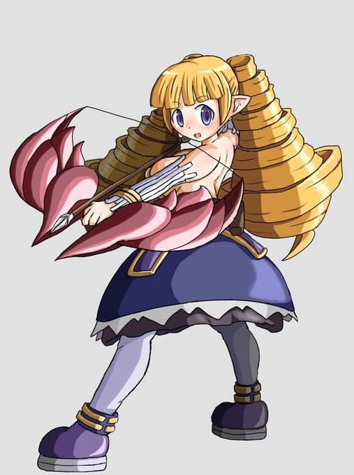 アチャ子。ちょっと等身下げた 