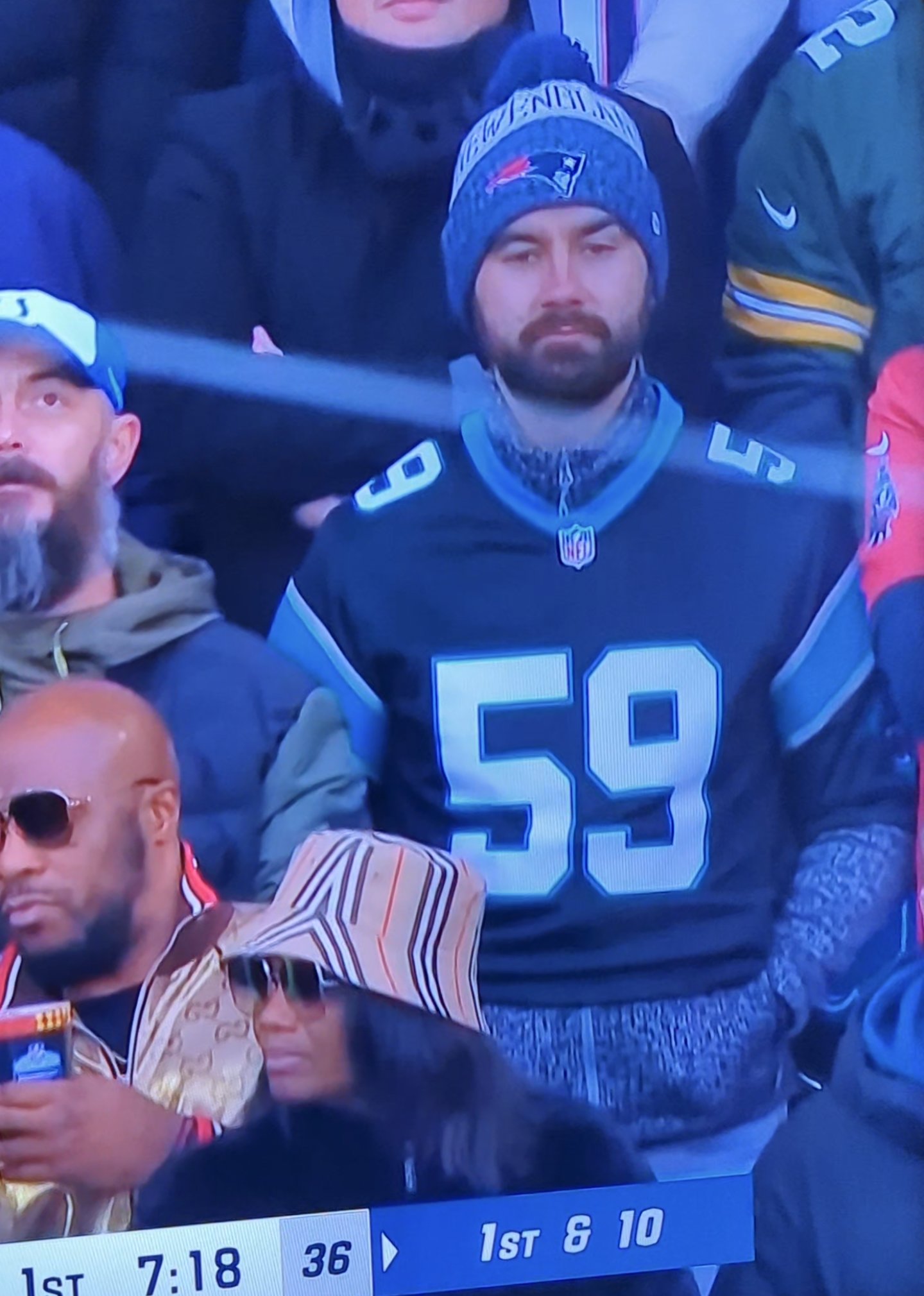 Blande on X rocking that Luke Kuechly jersey https t 9HvOcO4F86 X
