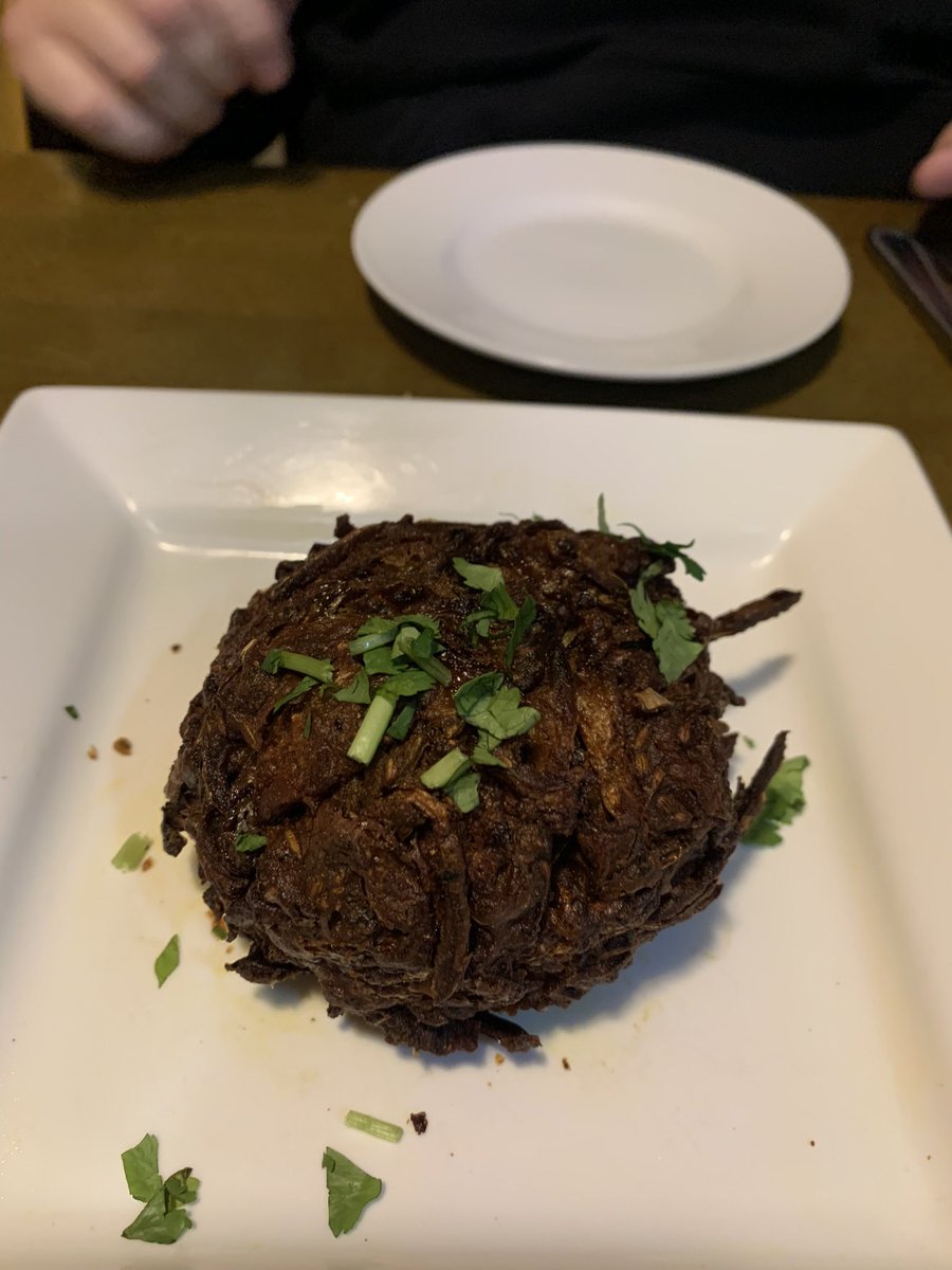 FLETCHVOWL's tweet photo. @JamesOHaraAgain Try the Cock Inn at Birdwell a proper hidden gem. The onion Bhaji’s are immense https://t.co/3atEBxcJZw