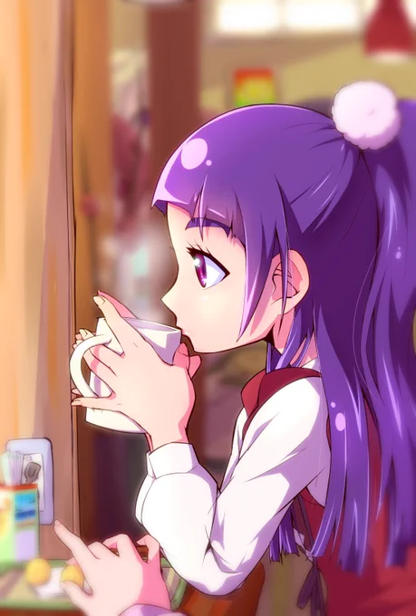 珍しくタグ付けできそうなのが1枚あったーッ! ギリギリになったケドおめでとうね。わ、忘れてたワケじゃないし???  #十六夜リコ生誕祭2023