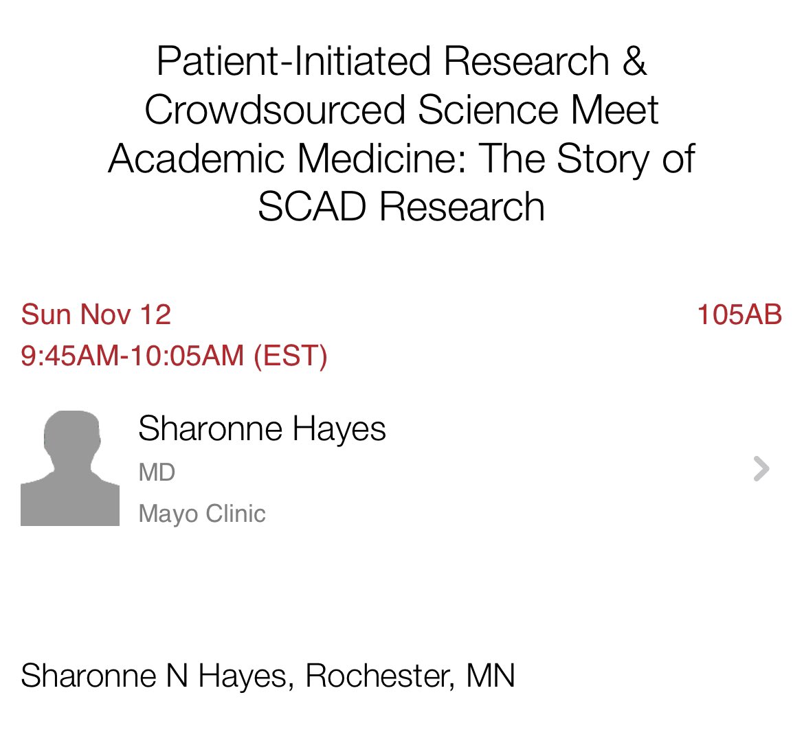 Alan DelaRosa, MD (@alan_delarosamd) on Twitter photo Happening now,
Did a patient ever inspire your research ?
Wonderful lecture by Dr Sharon Hayes
#AHA23, #WIC <a href="/AHAScience/">AHA Science</a> <a href="/American_Heart/">American Heart Association</a>
<a href="/JonPHeart/">Jon Pagtakhan</a> <a href="/BrototoD/">Brototo Deb (Brodie), MD, MIDS</a> @DrNasrien <a href="/VagnozziRJ/">Ron Vagnozzi</a> <a href="/Ileana_DeAndaD/">Ileana De Anda-Duran</a> Happening now,
Did a patient ever inspire your research ?
Wonderful lecture by Dr Sharon Hayes
#AHA23, #WIC <a href="/AHAScience/">AHA Science</a> <a href="/American_Heart/">American Heart Association</a>
<a href="/JonPHeart/">Jon Pagtakhan</a> <a href="/BrototoD/">Brototo Deb (Brodie), MD, MIDS</a> @DrNasrien <a href="/VagnozziRJ/">Ron Vagnozzi</a> <a href="/Ileana_DeAndaD/">Ileana De Anda-Duran</a>