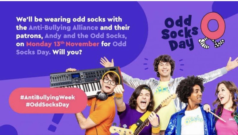 Calder Primary (@calderprimary) on Twitter photo A reminder that tomorrow is Odd Socks Day for <a href="/ABAonline/">Anti-Bullying Alliance #AntiBullyingWeek</a> #antibullyingweek2023 A reminder that tomorrow is Odd Socks Day for <a href="/ABAonline/">Anti-Bullying Alliance #AntiBullyingWeek</a> #antibullyingweek2023