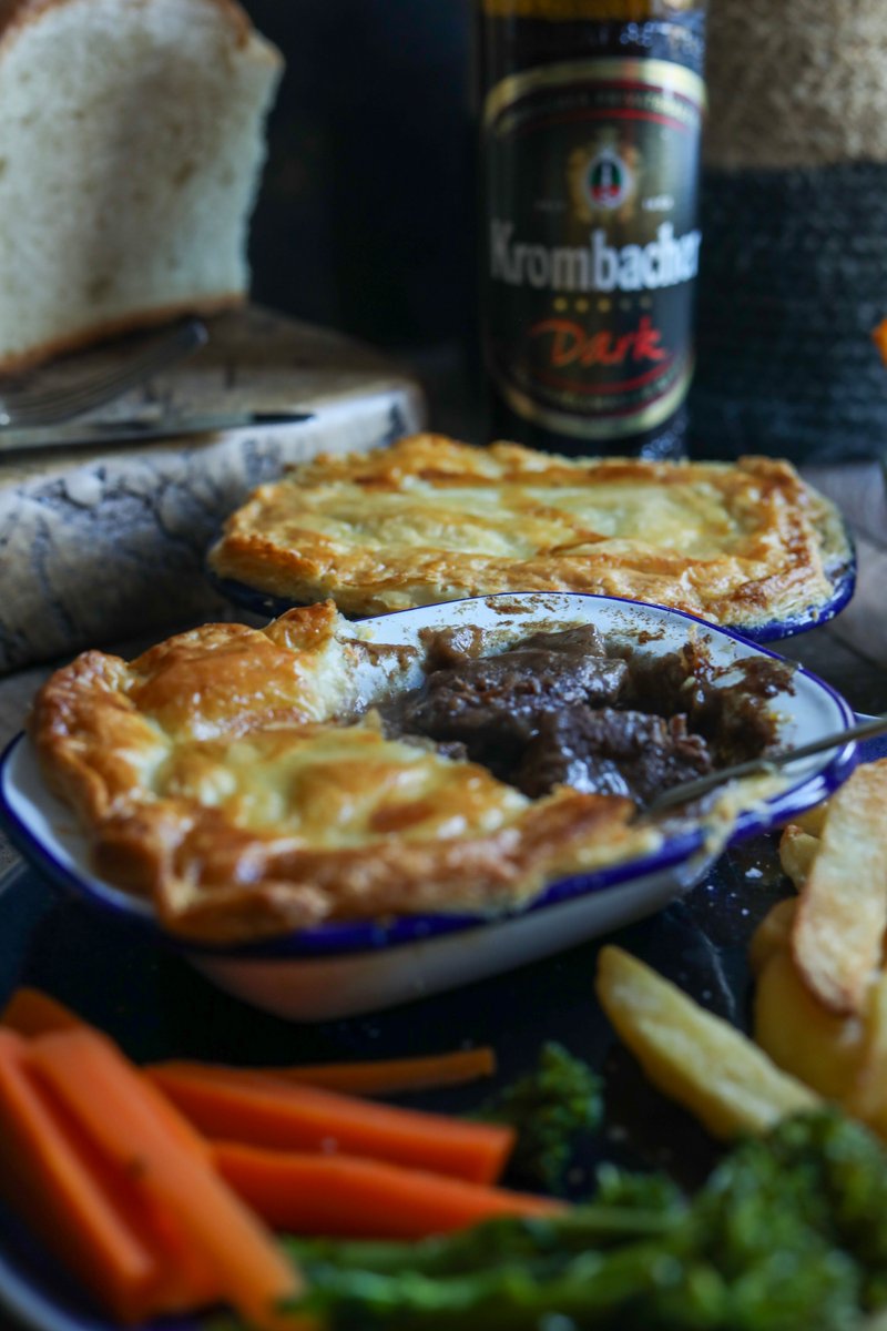 krombacherUK's tweet photo. Blessed with an incredible array of game in the UK and with #BritishGameWeek finishing today, it’s a great time to experiment and match to beer. Our Dark Lager works beautifully in a venison pie but which chefs are at the top of their game in your area?
.
.
#krombacher https://t.co/UEP7SB5tLj