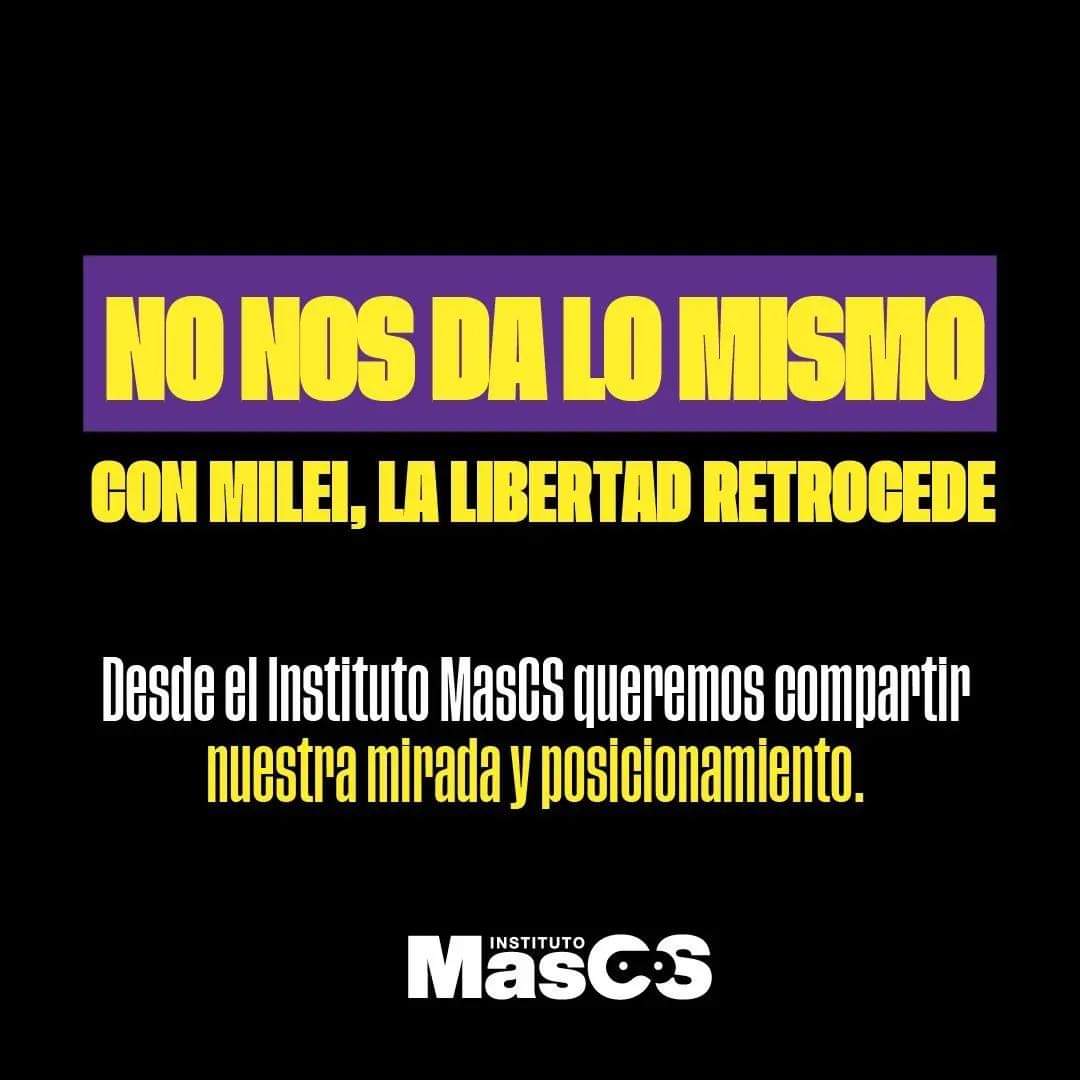 Desde el <a href="/institutomascs/">InstitutoMasCS-MasculinidadesyCambioSocial</a> queremos compartir nuestra mirada y posicionamiento ante las próximas elecciones. 

Para leer el documento completo 
surl.li/kxcbx