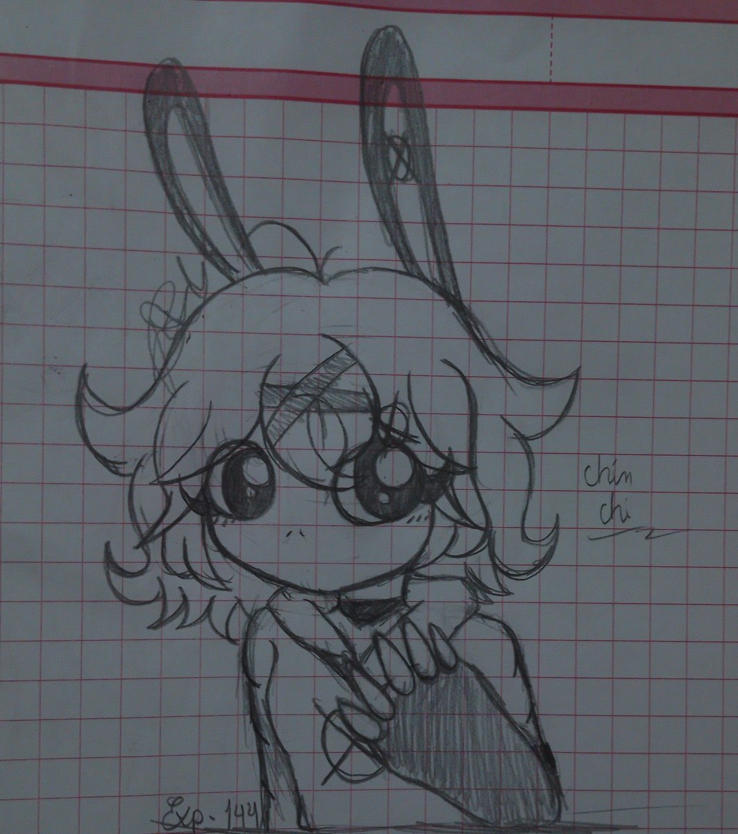 Bonic251's tweet photo. Unos dibujos que hice de mi nueva oc llamada Chin Chi:3 o Exp-144 
Un oc que no puede formular un lenguaje oral para comunicarse solo puede escribirlas (que es muy poco), apenas entiende algunas palabras que escucha o lee nwn https://t.co/O21Q273KqN