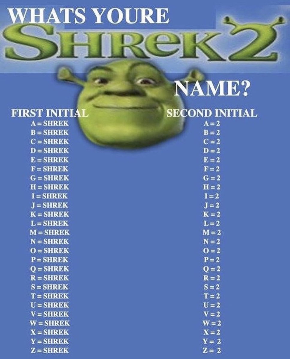 aq deu shrek 2 mano, eae?