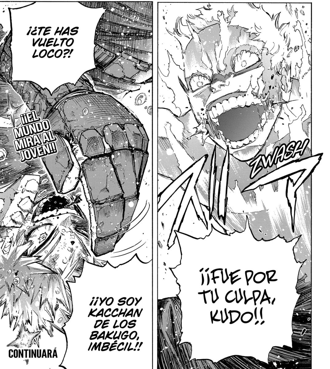 OH MY FUCKING GOD, WE GOT A NAME FOR SECOND AND BAKUGO CALLING HIMSELF KACCHAN?!?!? ALL IN THE SAME PAGE?!? 