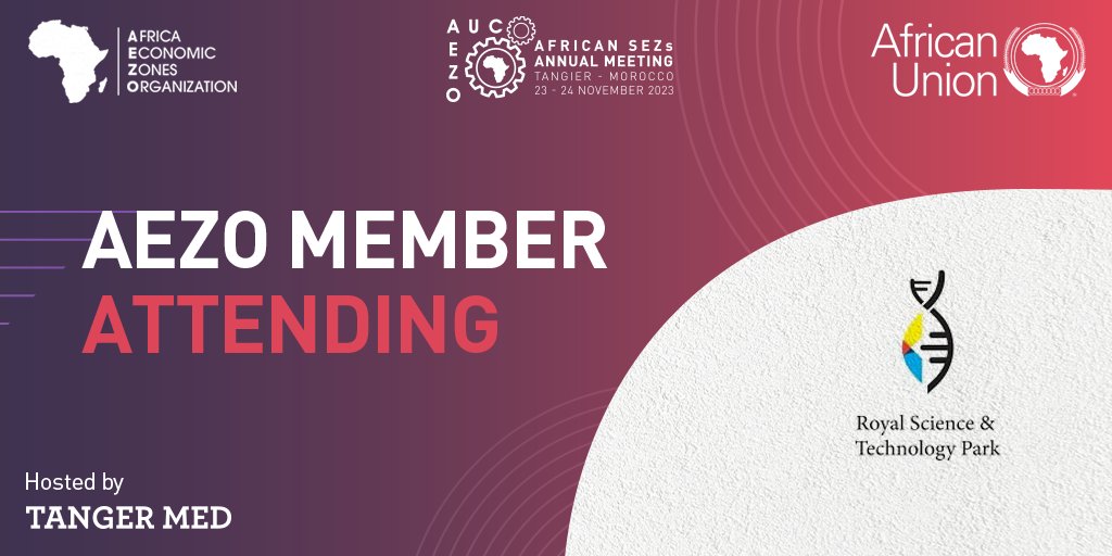 Presenting AEZO members who will be participating in the African SEZs Annual Meeting: @RSTP_Eswatini. Mark your calendars for 23 and 24 November, as we converge to collectively shape a brighter future for our continent. Register now and secure your place 👉bit.ly/45F7Rrx