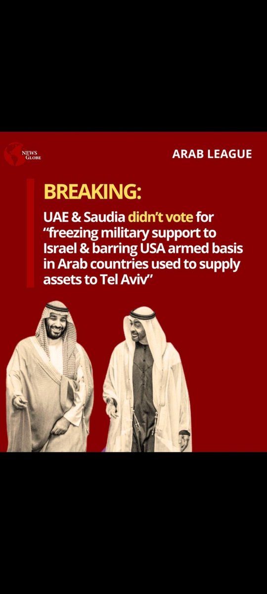 MNY1512's tweet photo. Arab League Joke of the Century
#أبوعبيدة #FreePalestineFromIsrael
#ArabIslamicSummitInSaudi
#OICSummit https://t.co/Gz5aNwAImE