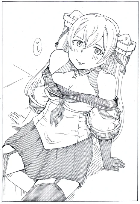 じょ
#艦これ版深夜の真剣お絵描き60分一本勝負
#艦これ版真剣お絵描き60分一本勝負_20231112 