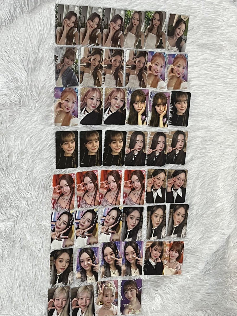 NiziU 交換
譲）写真のもの

求）press play の特典、封入トレカ
　　過去のものも持っていない物であれば　　　　　　　　求めているのでお気軽にお声がけください
n:1でも可能です！
まとめての方を優先させていただく場合や検討させていただく場合がございます🙇🏻‍♀️
#NiziU_交換  #NiziU交換