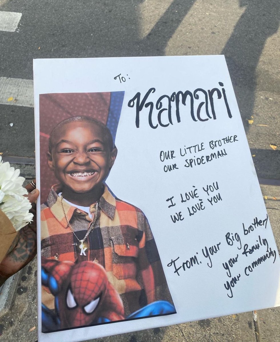 I have seen nothing about our late nephew Kamari Landon Hughes who was killed by NYPD on October 26th. Stephanie Sharp is the person who murdered him but she is only being charged with “failure to yield to a pedestrian and to exercise due caution.” Im sick.