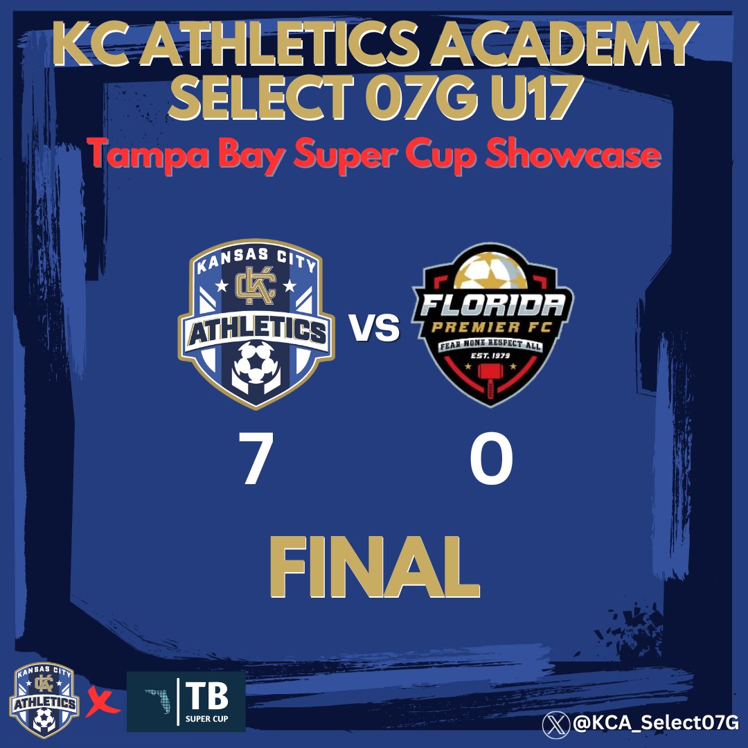 KC Athletics Academy Select 07G NLMC tweet media