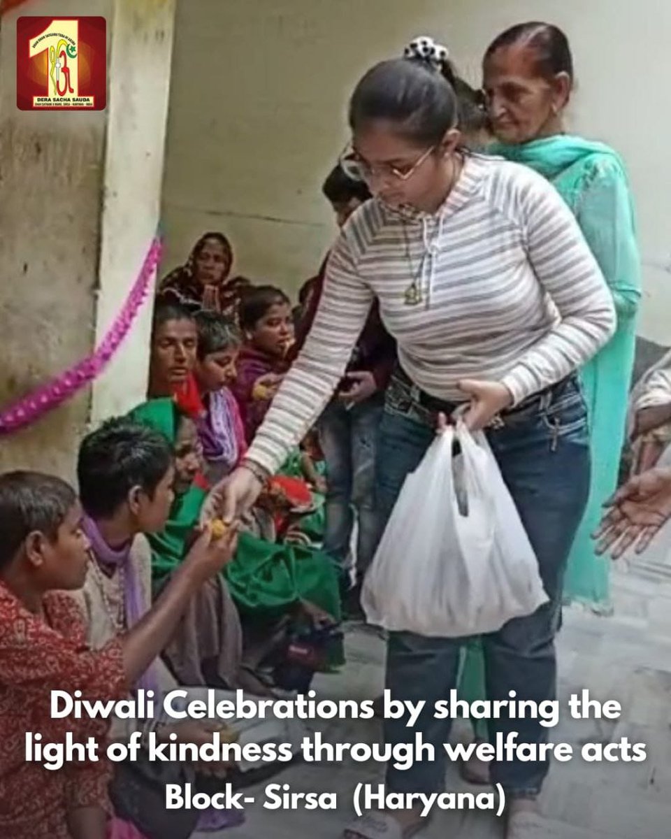 RamanIn03255325's tweet photo. दीपावली रोशनी और खुशियों का त्योहार हैं। आज के दिन हर किसी के चेहरे पर मुस्कान लाने और उनके साथ खुशियां बाँटने के लिए, Saint MSG के शिष्यों के सार्थक प्रयासों को दिल से नमन। जिन्होंने अपनी #DiwaliWithWelfare वाली मनाई और अनेकों जरूरतमंदों के जीवन को आज खुशियों से भरा | https://t.co/6DLWeITHYo