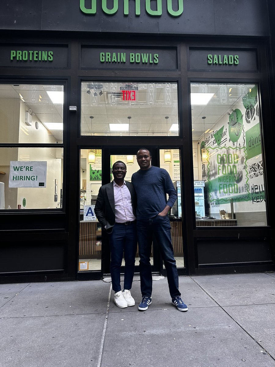 ajadewumi's tweet photo. As part of my visit to NYC, I made it a point of duty to spend quality time to learn and leverage from my oga @IsaacEwaleifoh . He has always been a huge supporter of our work at @tradelenda and every opportunity to engage with him has always left me better. Thank you sir. https://t.co/yz0JkGWKLb