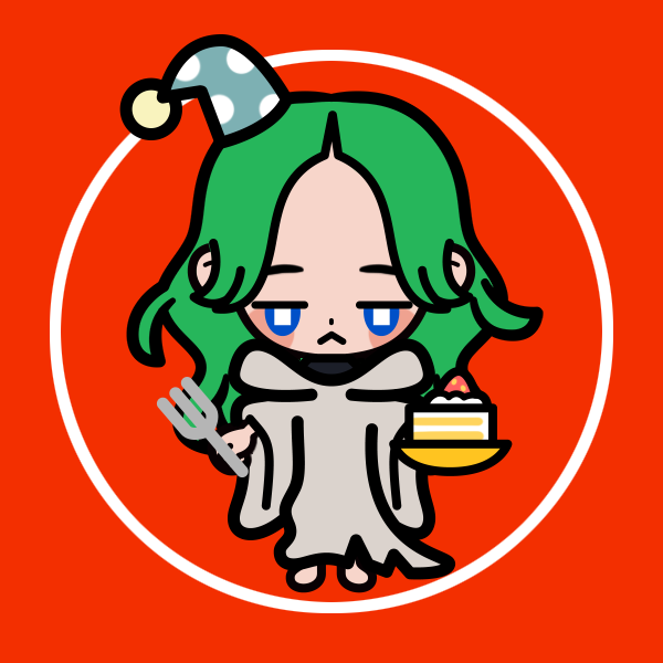 さっきので作って遊んでいた図。水色がなかったのでかしゅみたいなの作れんかった
