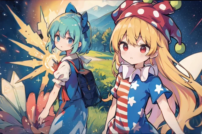 チルノとクラピ 