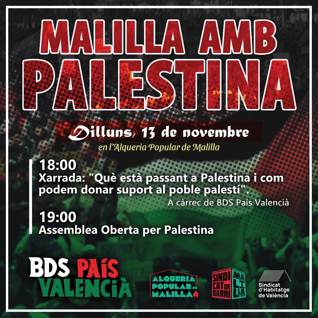 🇵🇸 #BDS País Valencià tweet media
