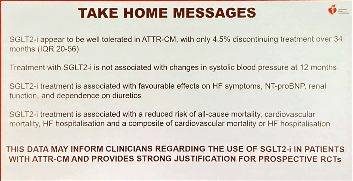 Eduardo Perna (@eduardoperna1) on Twitter photo Relevant data about the use of SGLT2i in ATTR-CM at #AHA23 <a href="/comiteic/">ComiteIC-HP-FAC</a> <a href="/cifacah/">Consejo Interamericano de Falla Cardíaca e HP</a> Relevant data about the use of SGLT2i in ATTR-CM at #AHA23 <a href="/comiteic/">ComiteIC-HP-FAC</a> <a href="/cifacah/">Consejo Interamericano de Falla Cardíaca e HP</a>
