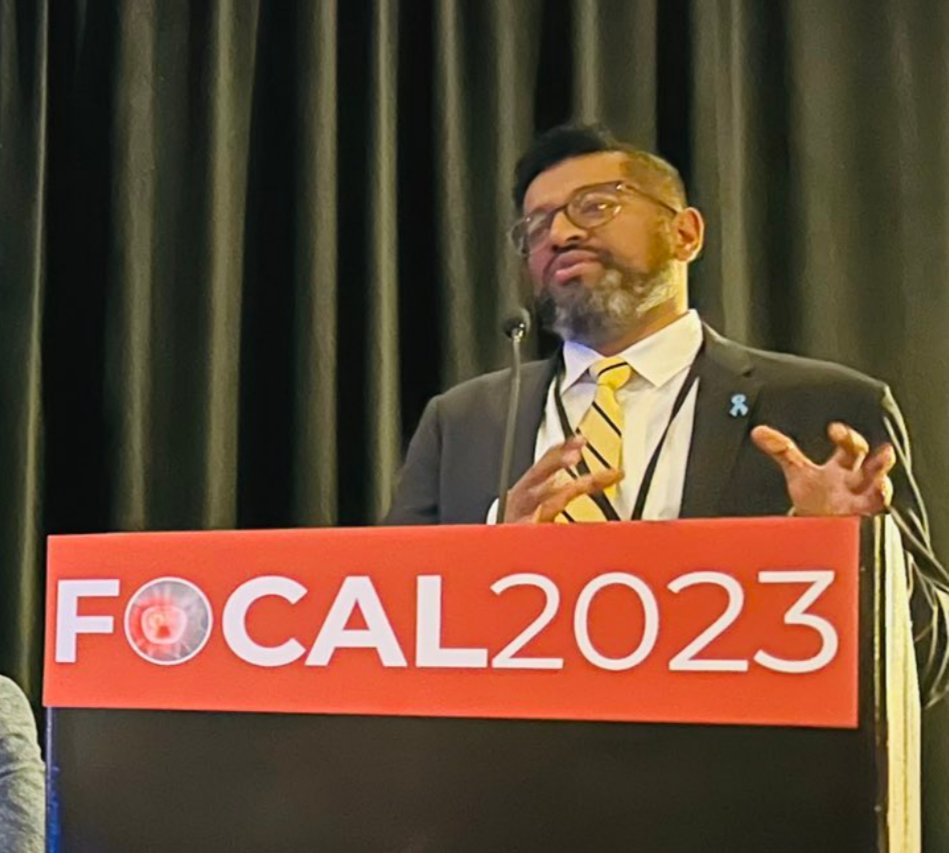 Kudos to @arvinkgeorge @therapy_focal at #focal2023 for highlighting the importance of tackling the challenges of complications of prostate focal therapy... as we embark into new territory, Primum non nocere!