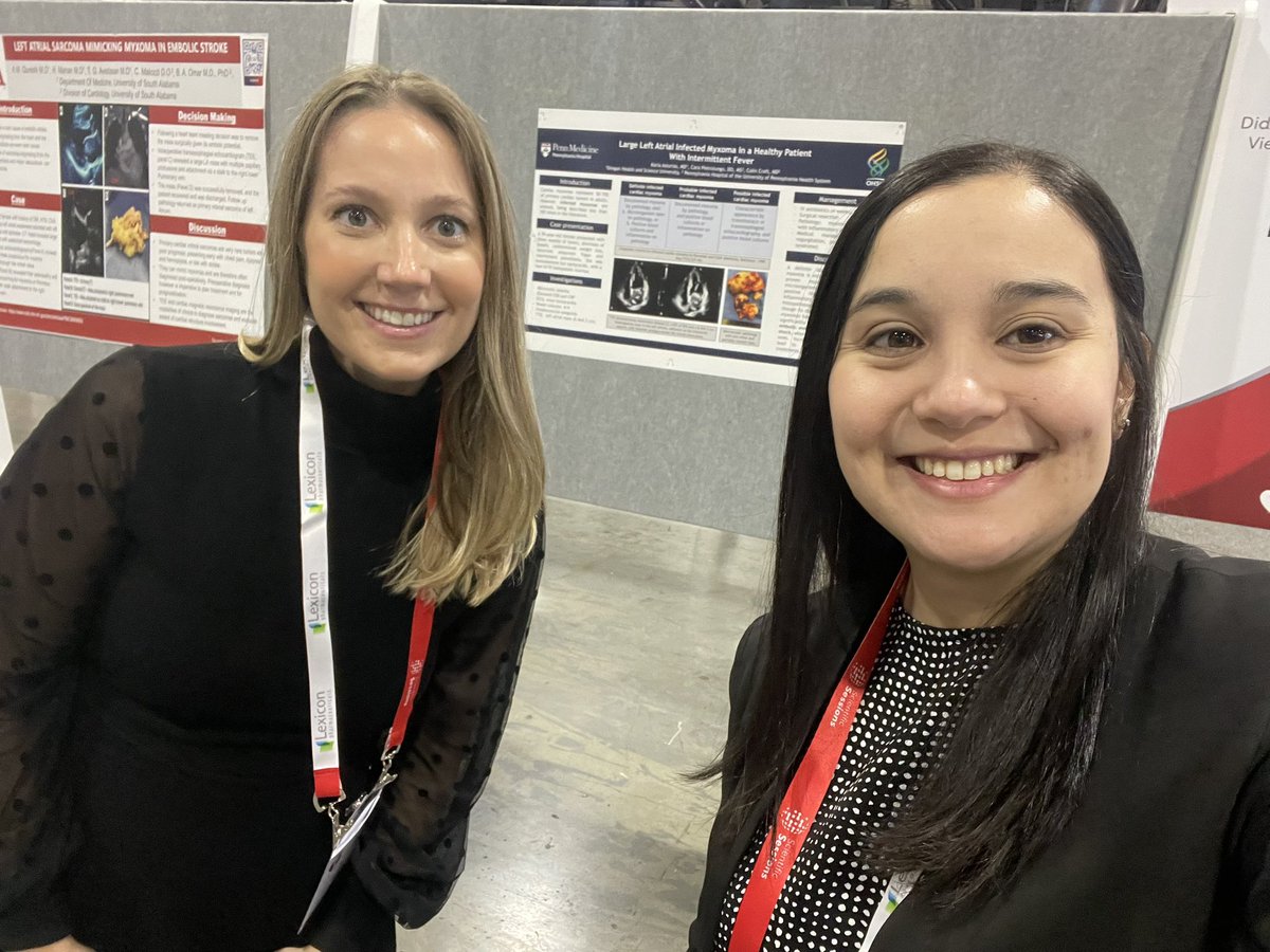 Karla Asturias, MD (@karlaasturias) on Twitter photo #AHA2023 poster with the best future cardiologist <a href="/CEPietrolungo/">Cara Pietrolungo, DO</a> ✨
Mentored by <a href="/colin_craft/">Colin Craft</a> 🔝 #AHA2023 poster with the best future cardiologist <a href="/CEPietrolungo/">Cara Pietrolungo, DO</a> ✨
Mentored by <a href="/colin_craft/">Colin Craft</a> 🔝