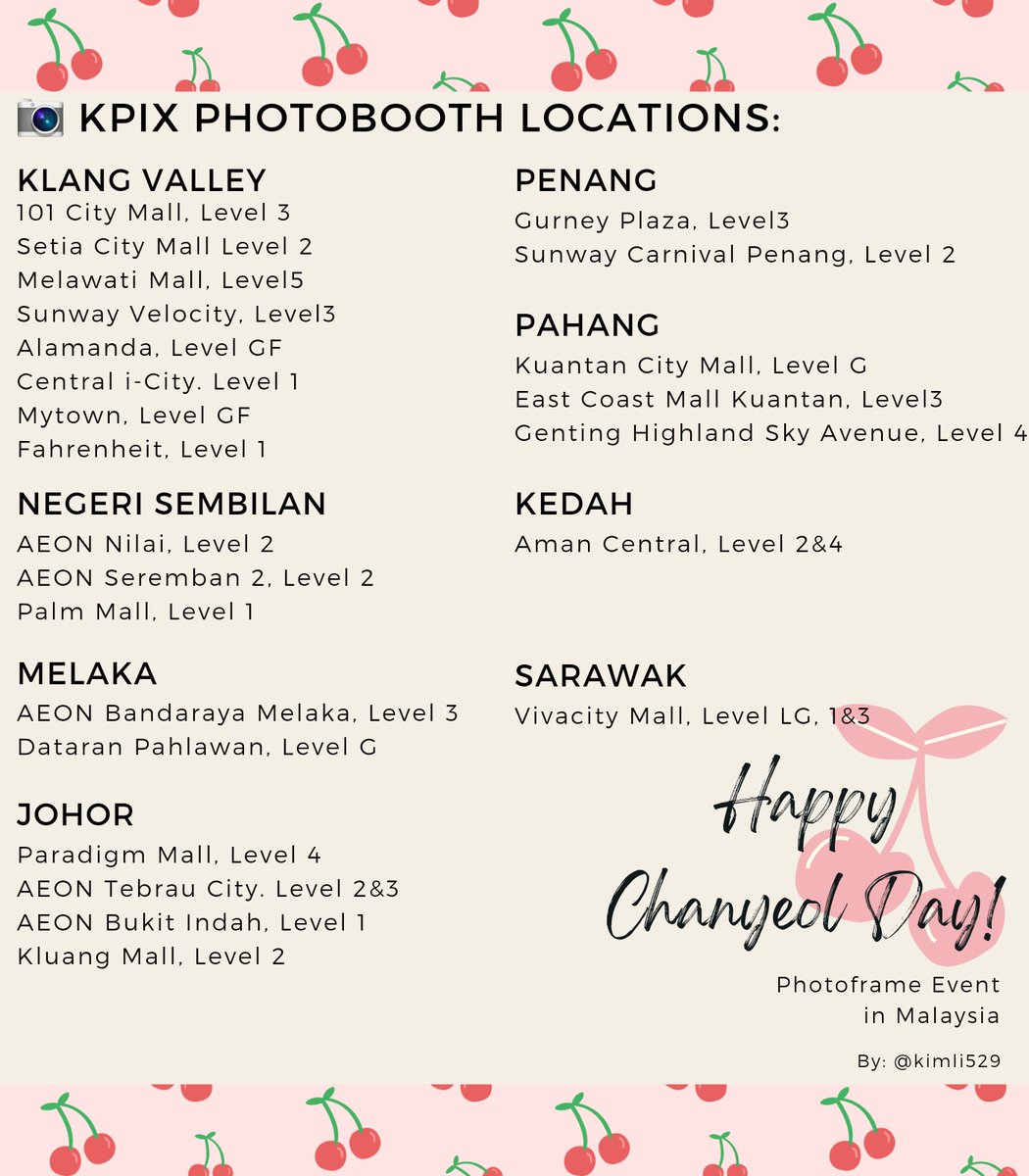 kimli529's tweet photo. ✨🐾LOEY DAY 2023 👑🍒

Chanyeol Birthday
Photoframe event

📍: Kpix Studio @kpixphotobooth
📆: 18 Nov - 2 Dec 2023
🎨: @11270208_

Share your moments with using these hashtags 
#HAPPYCHANYEOLDAY
#항상찬열이편
Feel free to tag me too ^^

#여리에게ㅇㅍㅇ #찬열 #CHANYEOL https://t.co/1AeuiqVNQ8
