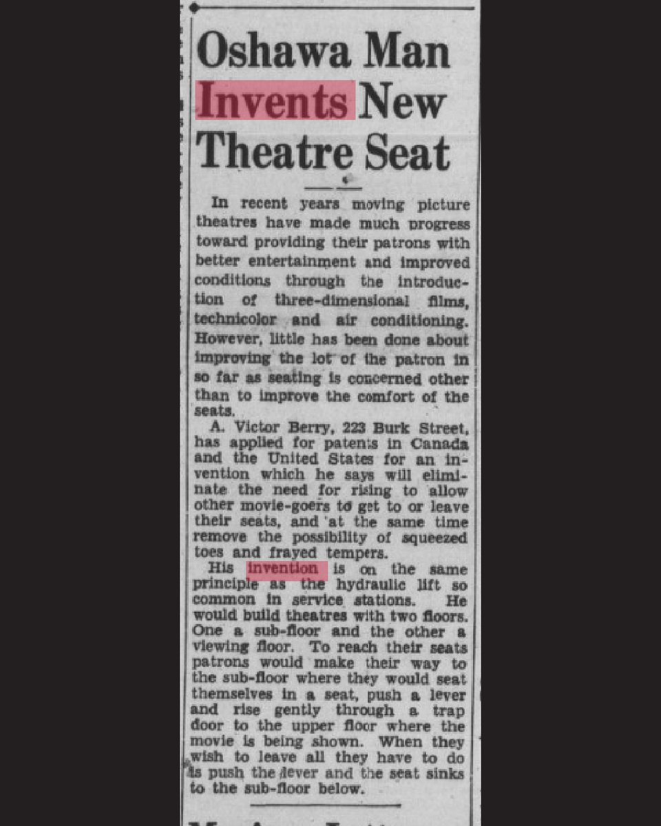 #Museum30 Day 12 - Invention. From the Daily Times-Gazette, 30 Jun 1947, p. 1.