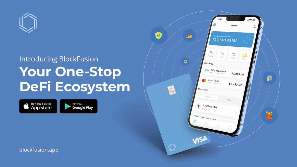 cryptogems555's tweet image. Exploring @BlockFusionApp, they&apos;re pioneering a financial ecosystem that could effortlessly fuse Web3 with the real world

👇👇

t.me/BlockFusionApp

Don&apos;t miss the fair launch set for Nov 15th. Trustworthy dev that has been in the game for a while

blockfusion.app