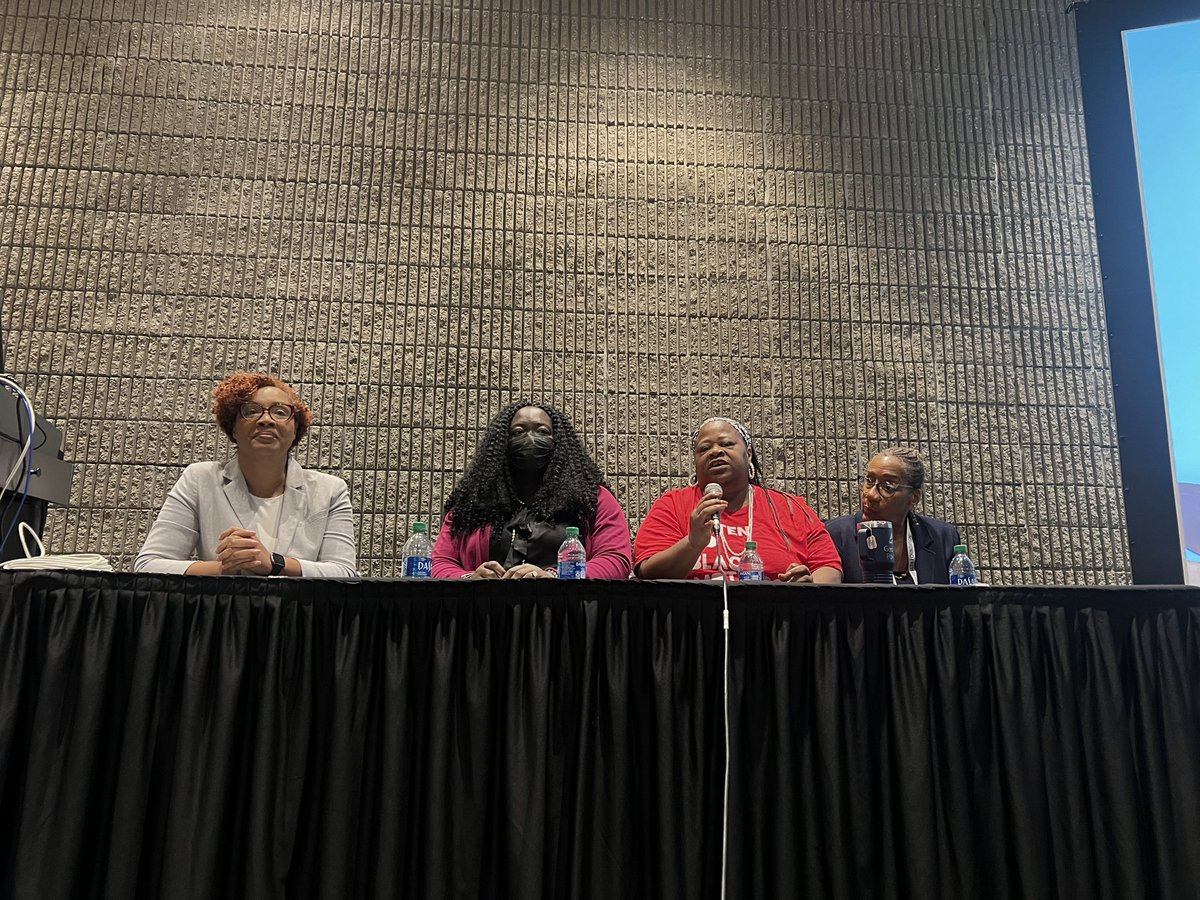 4th presenter our own Dr. Bugg sharing the role of the community in addressing maternal morbidity and mortality.