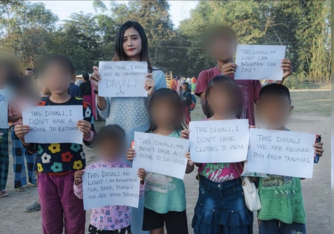 This time Manipur will not celebrate Diwali 🪔 festival..
#SaveManipur #nodiwali #india #manipur #helpmanipur #prayformanipur