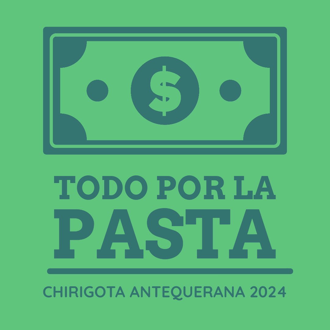 En 2024 seremos…

𝐓𝐎𝐃𝐎 𝐏𝐎𝐑 𝐋𝐀 𝐏𝐀𝐒𝐓𝐀

¡Nos vemos en febrero!

#CarnavalAntequera2024 #TodoPorLaPasta