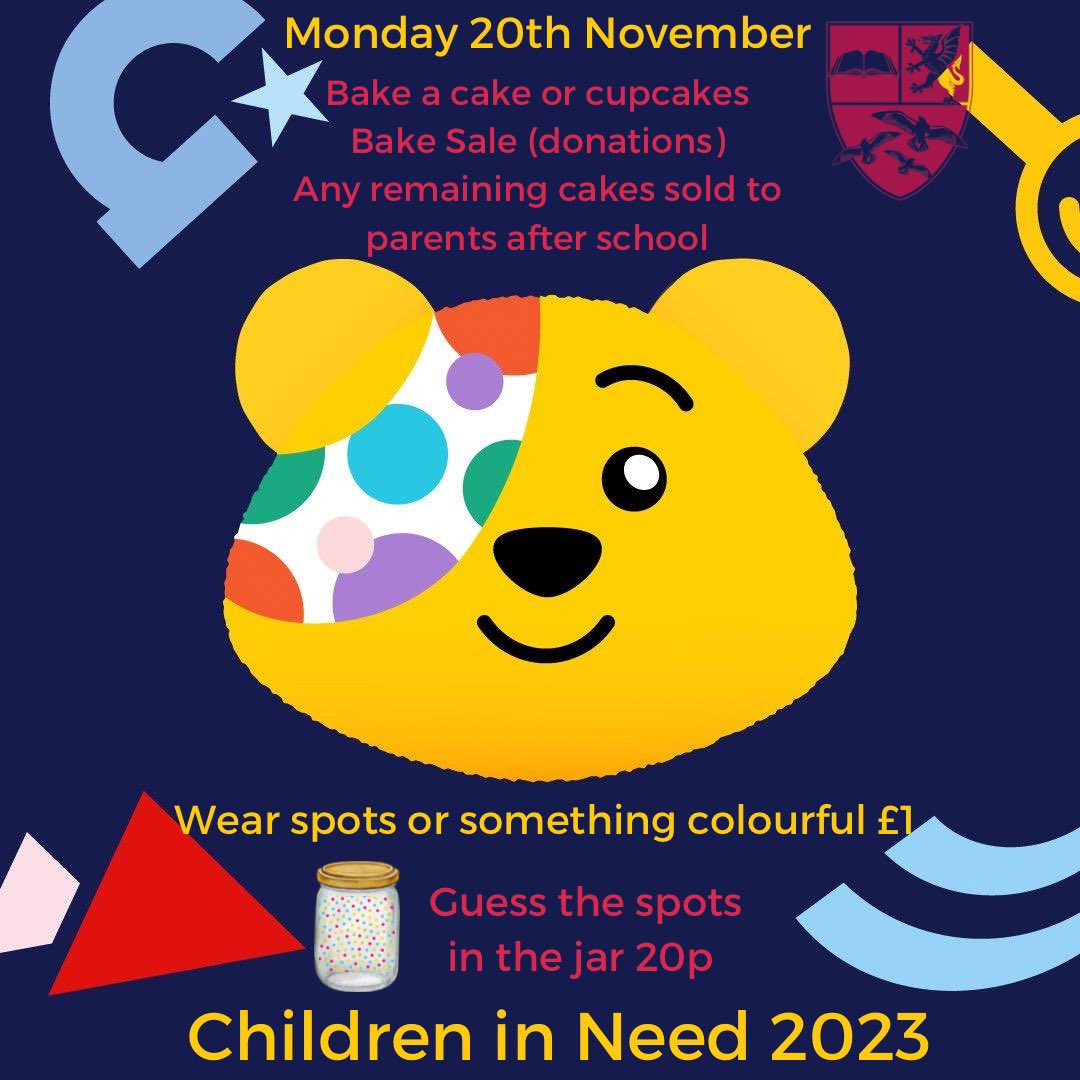 PrepRedhill's tweet image. Redhill does Children in Need 20/11/23