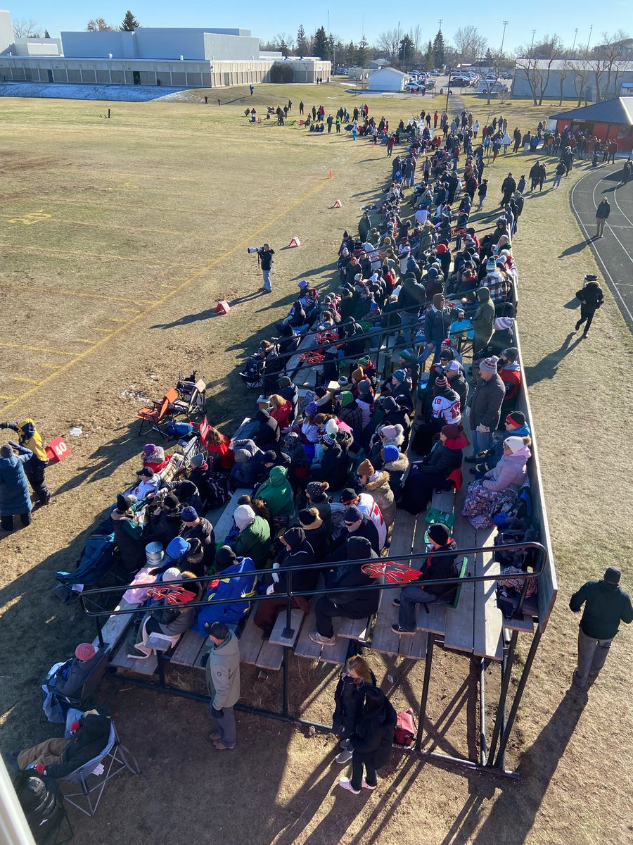 Huge THANK YOU to the best fans in the world who came out to cheer on the #WCSEagles as they won the 5A Provincial title yesterday at #DaroldKotField! Thanks for packing the park! Loved seeing all the parents, families, &amp; former Eagles players coming out to enjoy the victory.